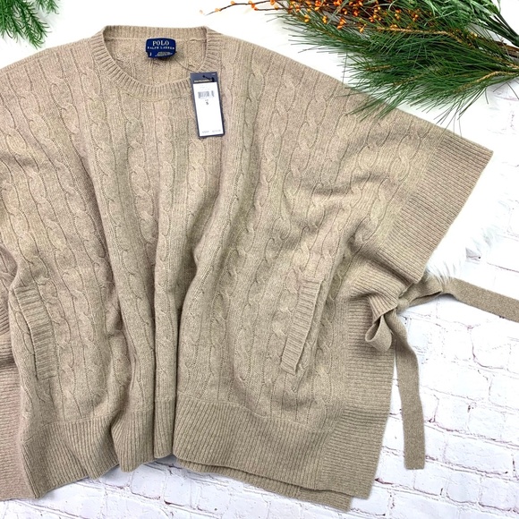 Polo Ralph Lauren Sweaters - NWT🤩I•RALPH LAUREN•I Cable Knit Poncho